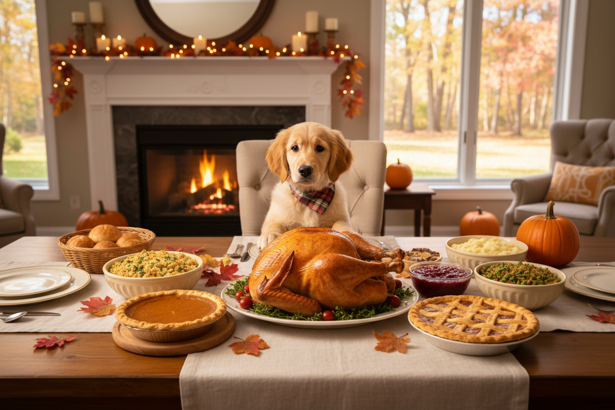 🦃 Thanksgiving Foods That Are Safe and Not Safe for Dogs